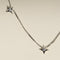 Cosmic Star Charm Necklace in Silver