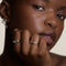 Cosmic Star Band Ring in Silver-Astrid &amp; Miyu