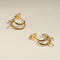 Celestial Crystal Huggies in Gold-Astrid &amp; Miyu