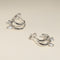 Celestial Crystal Huggies in Silver-Astrid &amp; Miyu