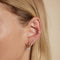 18k Gold Plated Jewellery - Pear Opal Studs in Gold - Stud Earrings - Astrid &amp; Miyu