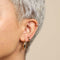 18k Gold Plated Jewellery - Bold Essential Huggies in Gold - Huggies - Astrid &amp; Miyu