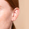 Earrings - Seamless Hoop 1mm in Solid Gold - Piercing Hoop - Astrid &amp; Miyu