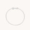 Bracelets - Navette Crystal Bracelet in Silver - Charm Bracelet - Astrid &amp; Miyu