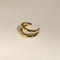 Illusion Essential Ear Cuff in Gold-Astrid &amp; Miyu