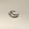 Illusion Essential Ear Cuff in Silver-Astrid &amp; Miyu