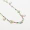 Gemstone Necklaces - Treasure Beaded Necklace in Silver - Necklaces - Astrid &amp; Miyu