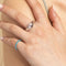Shell Signet Ring in Silver - Signet Ring - Astrid &amp; Miyu