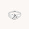 Shell Signet Ring in Silver - Signet Ring - Astrid &amp; Miyu