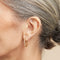 18k Gold Plated Jewellery - Mini Illusion Crystal Ear Cuff in Gold - Ear Cuffs - Astrid &amp; Miyu