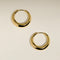 Dome Hoops in Gold-Astrid &amp; Miyu