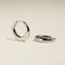 Dome Hoops in Silver-Astrid &amp; Miyu
