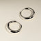 Dome Hoops in Silver-Astrid &amp; Miyu
