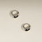 Dome Huggies in Silver-Astrid &amp; Miyu