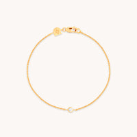 18k Gold Plated Jewellery - Essential Crystal Charm Bracelet in Gold - Bracelets - Astrid & Miyu