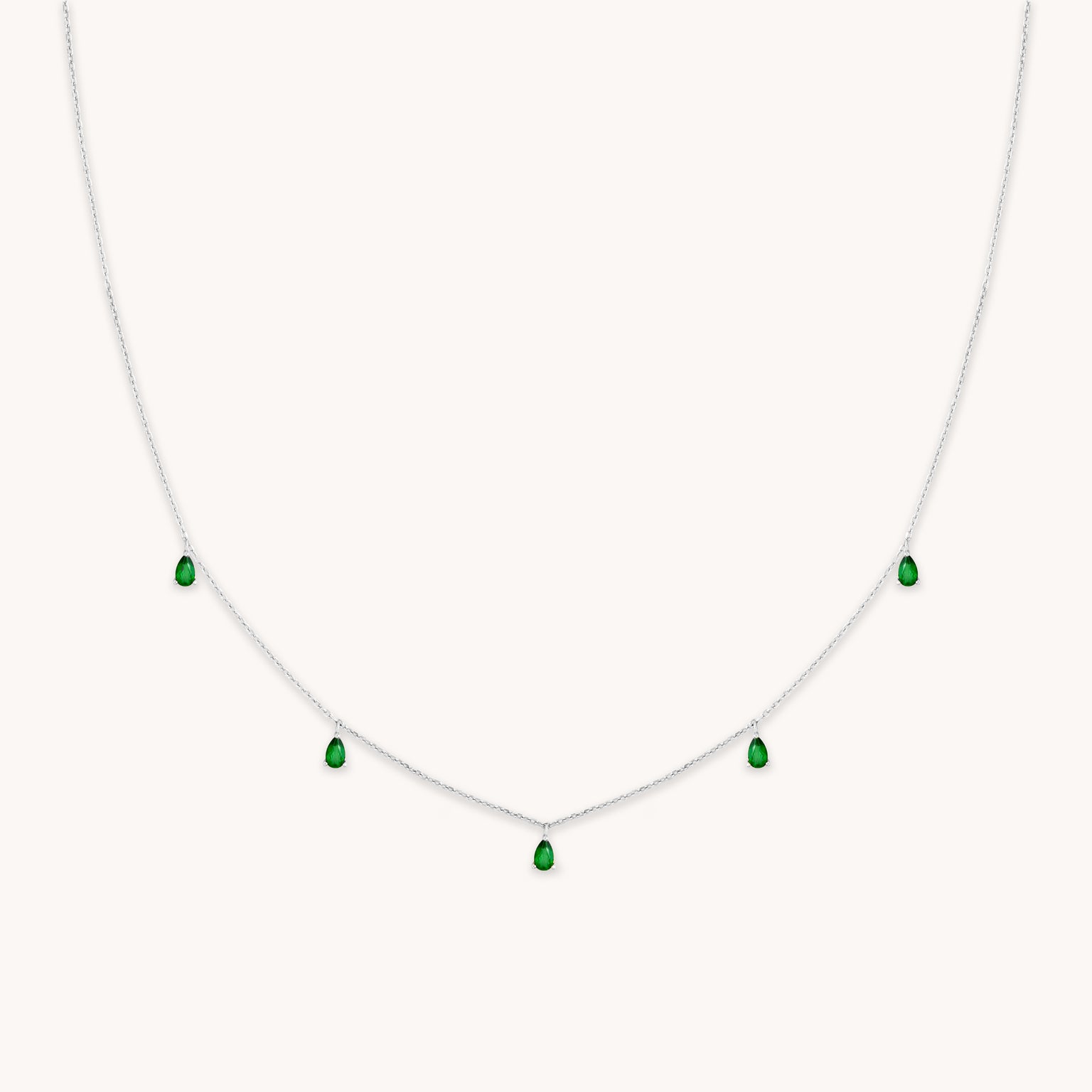 Green topaz necklace Clearance