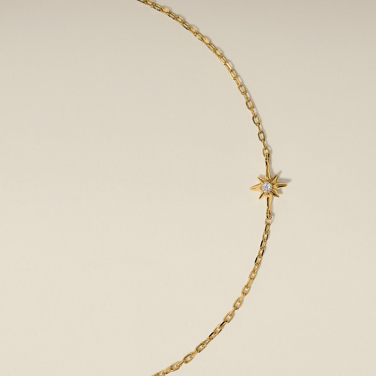 Shooting Star Charm Bracelet in Gold-Astrid &amp; Miyu