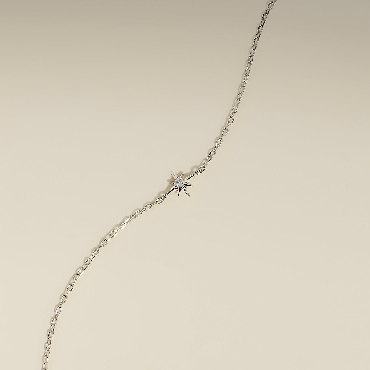 Shooting Star Pendant Bracelet in Silver-Astrid &amp; Miyu