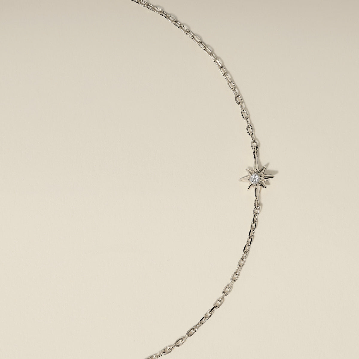 Shooting Star Pendant Bracelet in Silver-Astrid &amp; Miyu