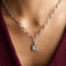 Moon Crystal Clip Charm in Silver-Astrid &amp; Miyu