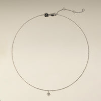 Twilight Star Pendant Necklace in Silver