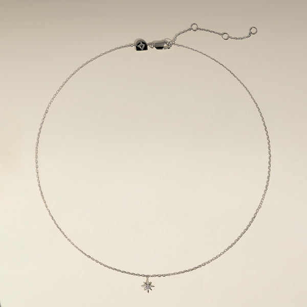 Twilight Star Pendant Necklace in Silver-Astrid &amp; Miyu