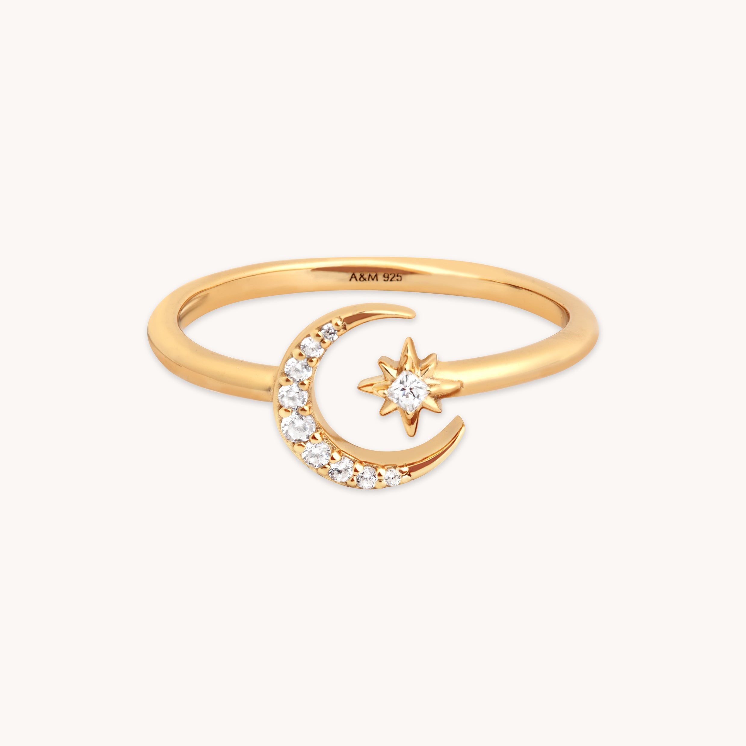 Star & Moon Wrap Ring-Astrid &amp; Miyu
