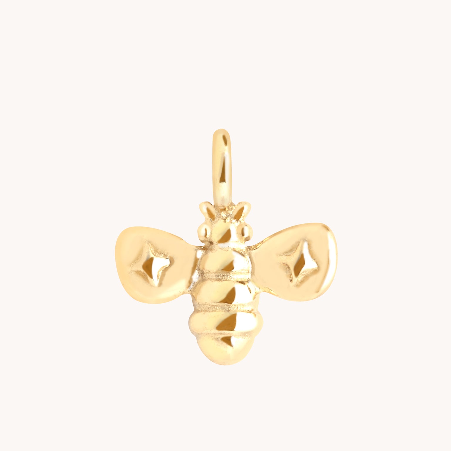 Manchester Bee Charm 9k Gold