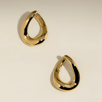 Molten Large Hoops in Gold