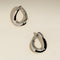 Molten Large Hoops in Silver-Astrid &amp; Miyu
