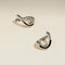 Molten Large Hoops in Silver-Astrid &amp; Miyu