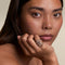 Crystal Pear Open Ring in Silver-Astrid &amp; Miyu
