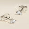 Pear Cluster Stud Earrings in Silver-Astrid &amp; Miyu