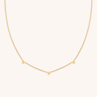 Heart Charm Necklace in Gold