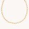 18k Gold Plated Jewellery - Infinite Chain Necklace in Gold - Chain Necklaces - Astrid &amp; Miyu
