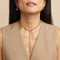 18k Gold Plated Jewellery - Infinite Chain Necklace in Gold - Chain Necklaces - Astrid &amp; Miyu