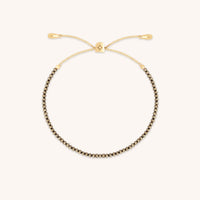 Ironstone Gemstone Bracelet in 9k Gold-Astrid & Miyu