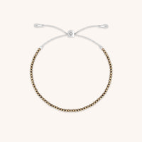 Ironstone Gemstone Bracelet in 9k White Gold-Astrid & Miyu