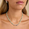 Dolce Collection - Dolce Beaded Necklace in Silver - Pendant Necklace - Astrid &amp; Miyu