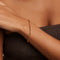 18k Gold Plated Jewellery - Infinite Slim Chain Bracelet in Gold - Chain Bracelet - Astrid &amp; Miyu
