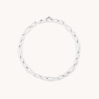 Bracelets - Infinite Slim Chain Bracelet in Silver - Chain Bracelet - Astrid &amp; Miyu