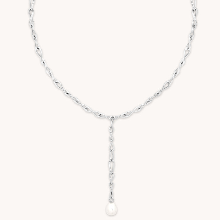 COOLSTEELANDBEYOND Collana Lariat Dorata per Donna COOLSTEELANDBEYOND Collana Lariat Dorata per Donna
