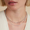 Charm Compatible Necklaces & Bracelets - Infinite Slim Chain Necklace in Silver - Chain Necklace - Astrid &amp; Miyu