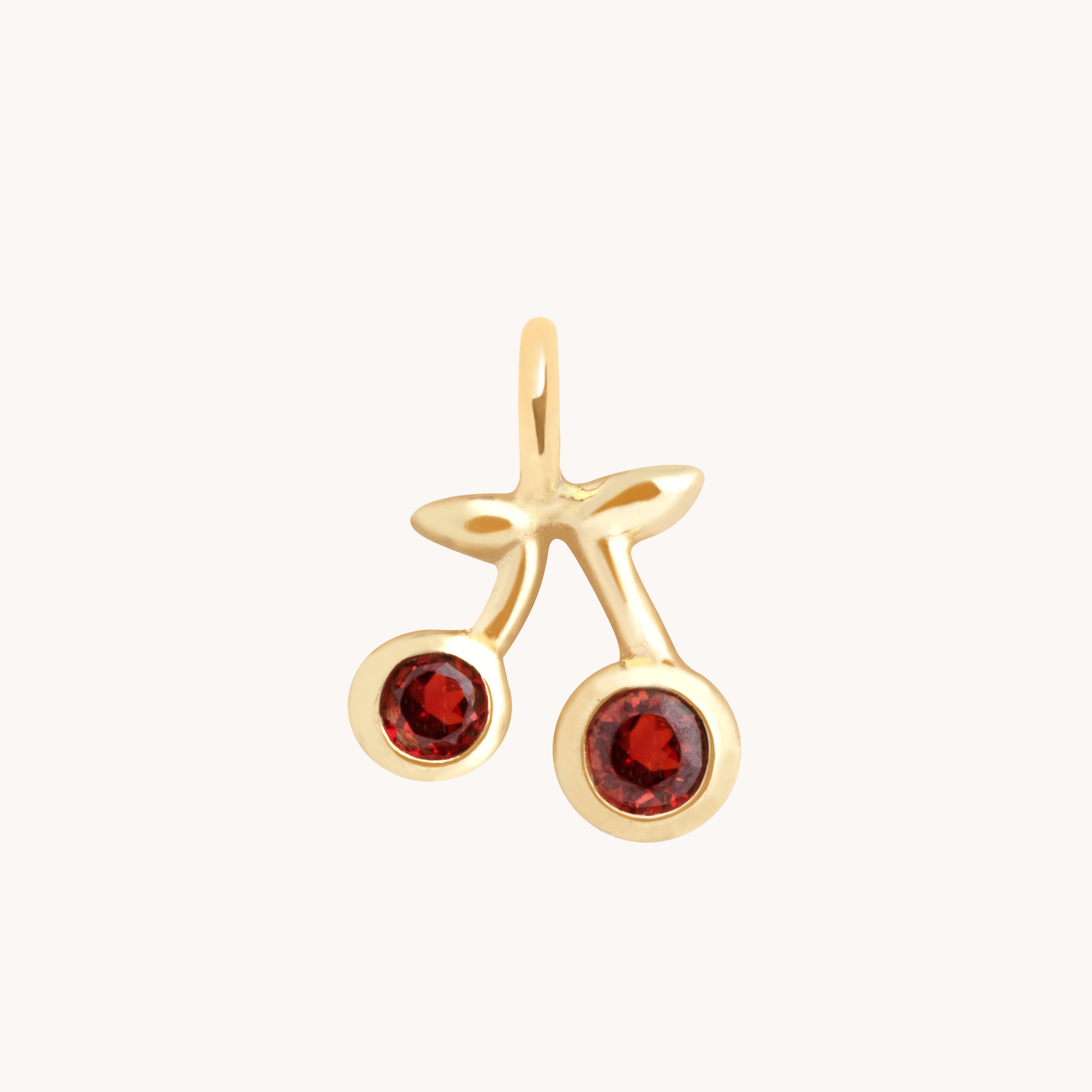 Motif Charms - Cherry Charm 9k Gold - Welding Charm - Astrid &amp; Miyu