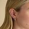 Conch Piercing Jewellery - Crystal Marquise Cluster Titanium Piercing Stud in Platinum - Piercing Stud - Astrid &amp; Miyu