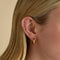 Conch Piercing Jewellery - Crystal Star Titanium Piercing Stud in Gold - Piercing Stud - Astrid &amp; Miyu