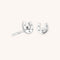 Earrings - Horseshoe Stud Earrings in Silver - Stud Earrings - Astrid &amp; Miyu