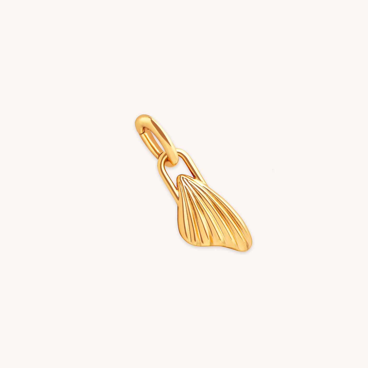 18k Gold Plated Jewellery - Wing Talisman Charm in Gold - Talisman Charm - Astrid &amp; Miyu
