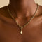 18k Gold Plated Jewellery - Wing Talisman Charm in Gold - Talisman Charm - Astrid &amp; Miyu