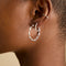 Ear Cuffs - Twist Ear Cuff in Silver - Ear Cuffs - Astrid &amp; Miyu
